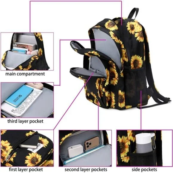 abshoo Classical Basic Travel Backpack For School Water Resistant Bookbag  - threedaughtersproperties.com